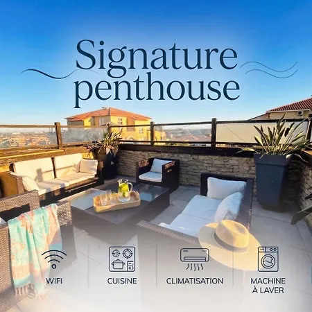 Penthouse Signature, Vue Imprenable Daire *